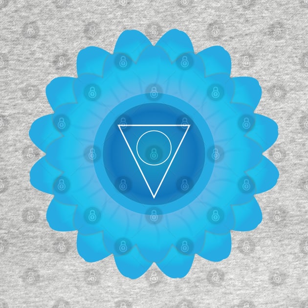 Throat chakra, Vishauddha Chakra Yoga and Meditation by Global Creation